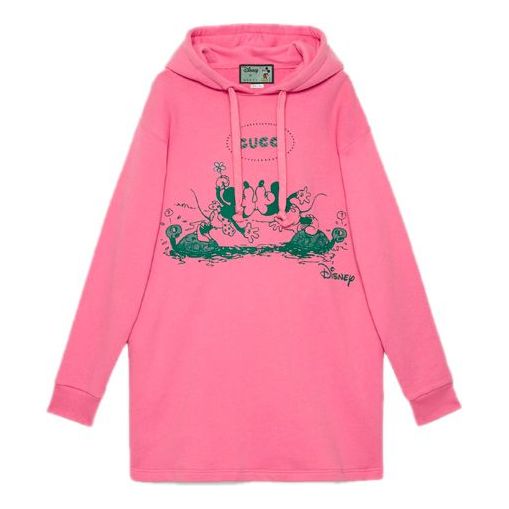 (WMNS) Gucci x Disney Hooded Dress For Pink 610127-XJB8A-5412