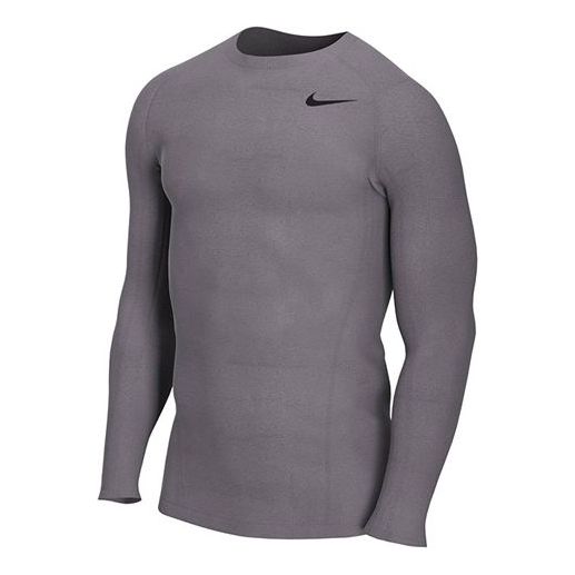 Nike Therma Sports Slim Fit Version Training Long Sleeves Gray 929722-036