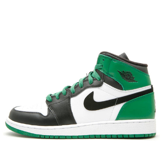 (GS) Air Jordan 1 High Retro 'Boston Celtics' 332558-101 Big Kids Basketball Shoes  -  KICKS CREW