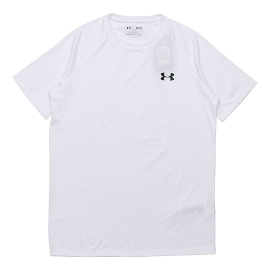 Men's Under Armour UA Quick Dry Sports Short Sleeve White 1228539-100
