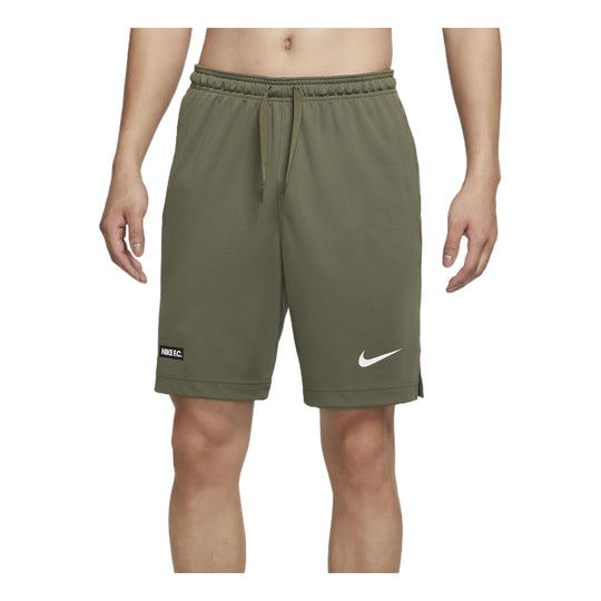 Nike Quick Dry Material Logo Printing Shorts Olive Green DH9664-222