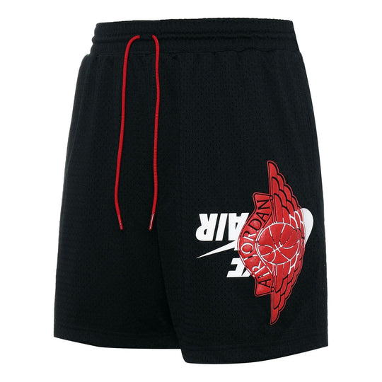Air Jordan Wings Breathable Basketball Sports Shorts Men's Black BQ848 ...