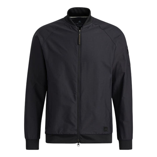 adidas Gt Fz Ls Jk Golf Sports Jacket Black H64637