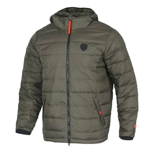 Nike Stay Warm Casual Sports hooded down Jacket Green AT3911-325