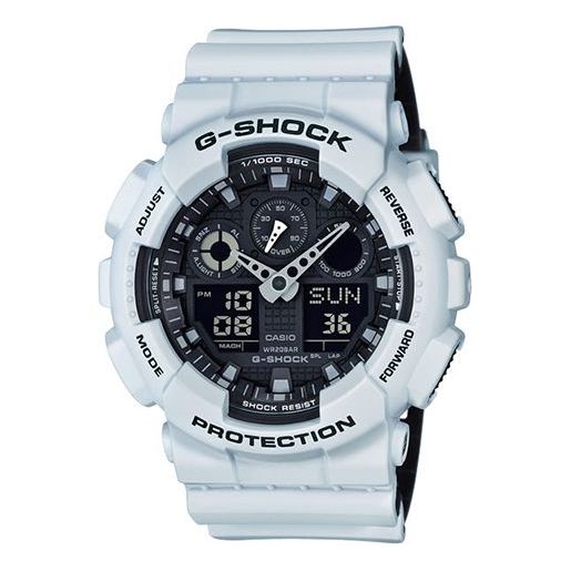 CASIO G-Shock Analog-Digital 'White' GA-100L-7A