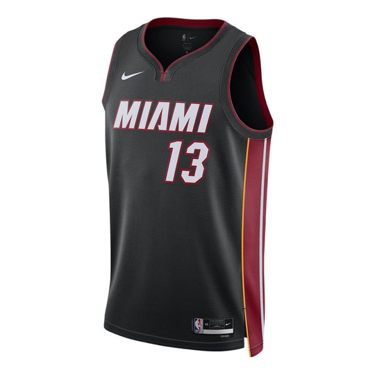Nike Dri-FIT NBA Miami Heat Bam Adebayo Icon Edition 2022/23 Swingman Jersey DN2011-014