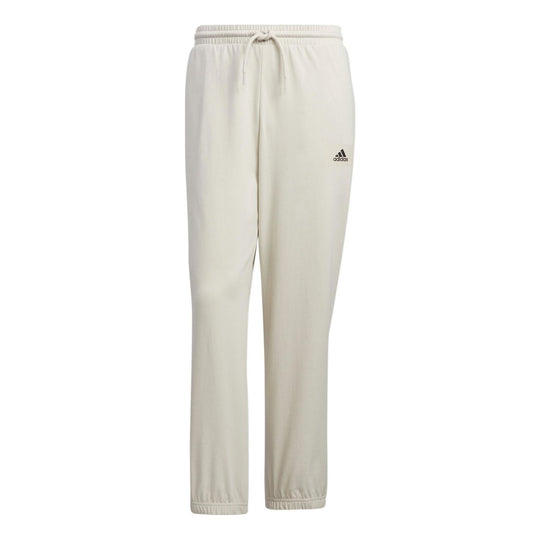Men's adidas Logo Solid Color Long Sports Pants/Trousers/Joggers Autumn Khaki IC7839