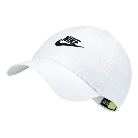 Nike Heritage 86 Futura Washed Cap 'White' 913011-100