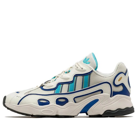 (WMNS) Adidas Originals Ozweego OG Shoes 'Off White Royal Blue Lucid Cyan' IE6999