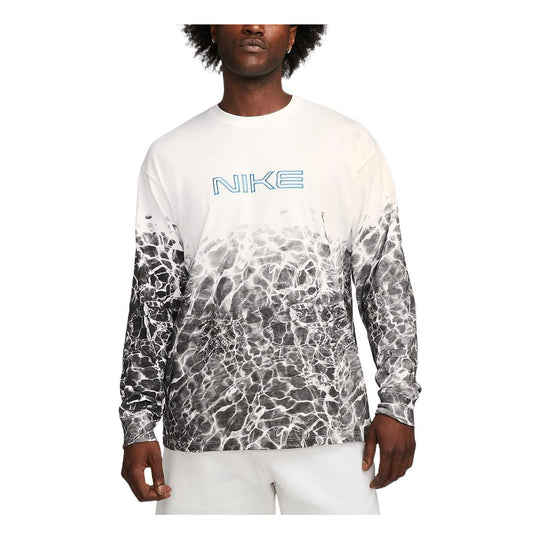 Nike printed graphic sweatshirt 'Blue' FB3031-100