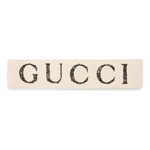 ruched monogram-jacquard headband, Gucci Kids