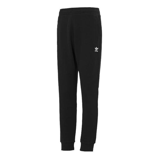 Men's adidas originals Pants Waist Knit Sports Pants/Trousers/Joggers Black HC5126