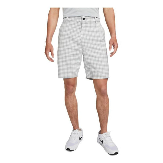 Nike Classic Plaid Pattern Button Straight Shorts Men's White DN1960-0 ...