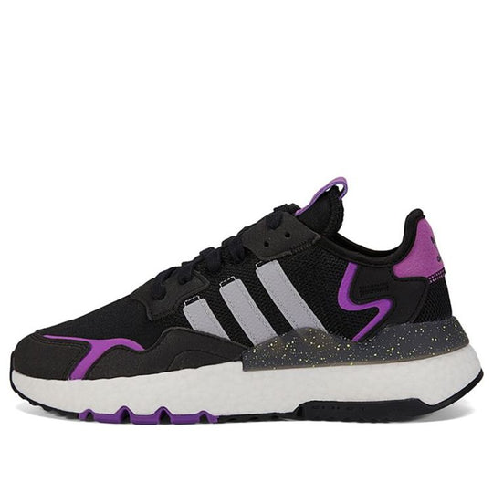 (WMNS) adidas Originals Nite Jogger 'Black Purple' FX6903