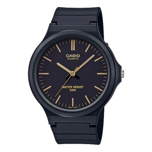 Casio Sheen Fashion Business Analog Watch 'Black Gold'  MW-240-1E2VDF