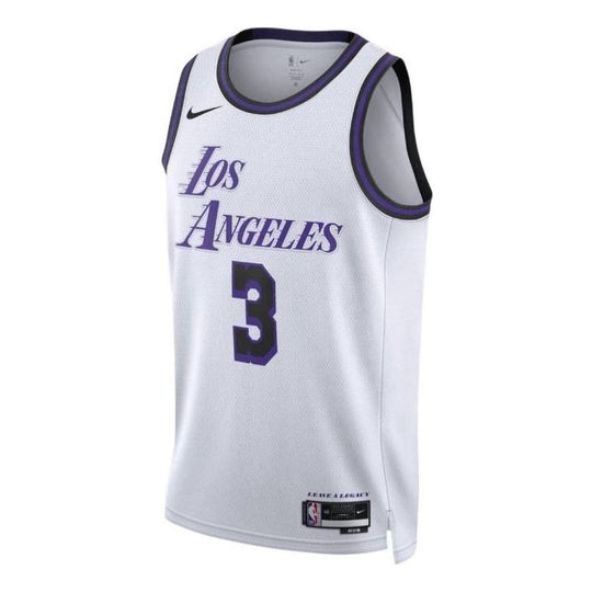Nike Dri-FIT NBA Los Angeles Lakers Anthony Davis City Edition 2022/23 Swingman Jersey DO9597-100