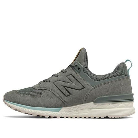 (WMNS) New Balance 574 Shoes Green/Grey WS574PMB