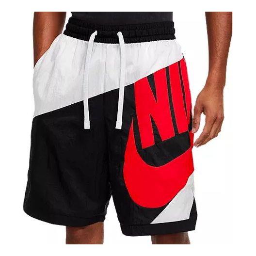 Nike Dri-FIT Throwback Futura Casual Sports Basketball Shorts Black Re ...