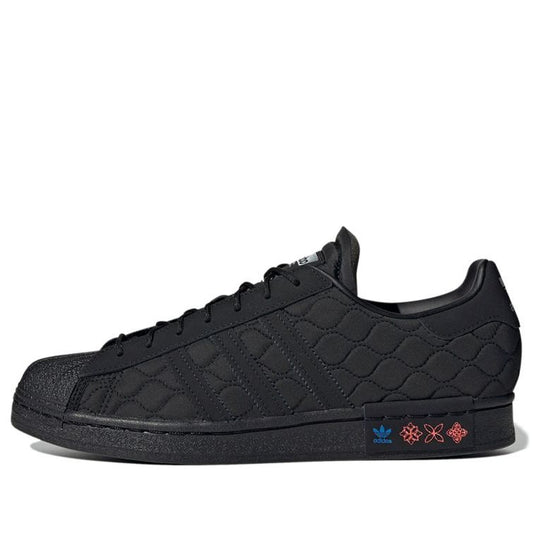 adidas originals Unisex Superstar CNY Sneakers Black GX8826
