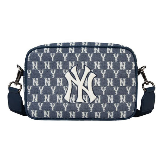 MLB Monogram NY New York Yankees Crossbody Bag Blue 32BGDC011-50N ...