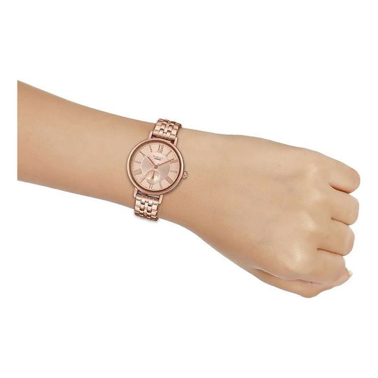 CASIO SHEEN Stainless Steel Strap Waterproof Quartz Sapphire Crystal Rose Gold Analog SHE-3066PG-4A