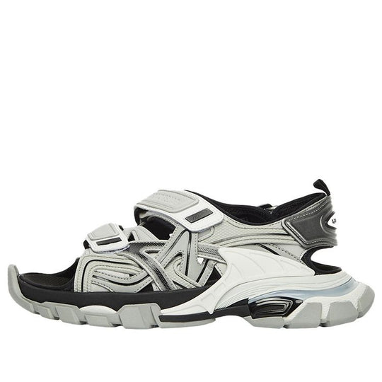 (WMNS) Balenciaga Track Sandals Grey/Black 617543W3AR11213 - KICKS CREW