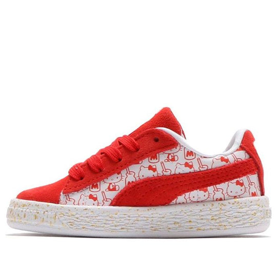 (TD) PUMA Hello Kitty x Suede Classic 'Bright Red' 366465-01