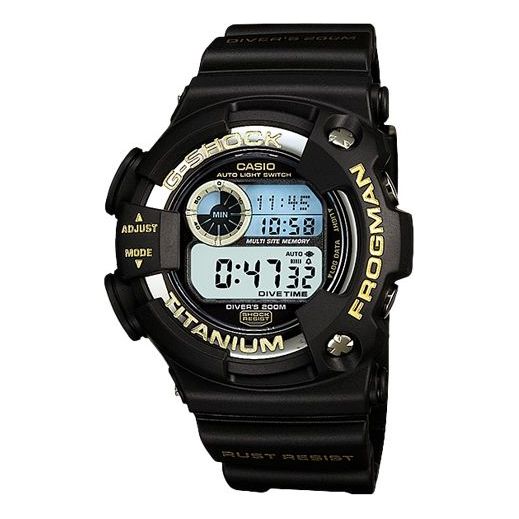 Men's CASIO G Shock FROGMAN Series Watch Mens Black Digital DW-9900-1B Watches - KICKSCREW