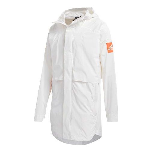 adidas MYSHELTER W.R. Outdoor Sports Hooded Jacket Men White FR9533