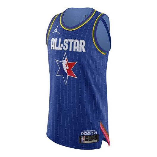 Nike NBA All-Star Edition Authentic Jersey AU For Men Blue CJ1033-495