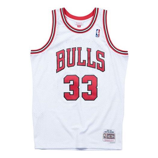 NBA, Shirts, Chicago Bulls Nba 66 Button Up Short Sleeve Jersey Medium  Black Red White S