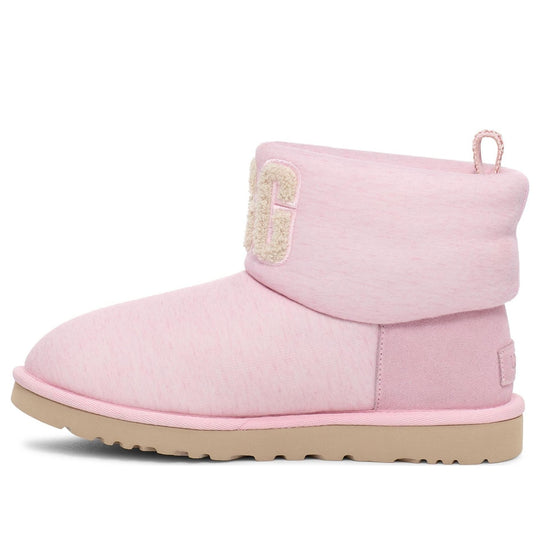 (WMNS) UGG Classic Mini Fur Jersey Cozy Boot 'Pink' 1144290 Snow Boots  -  KICKS CREW