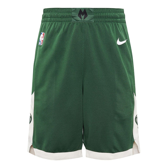 Nike NBA Icon Edition Team limited shorts SW Fan Edition Milwaukee Bucks Green AJ5623-323