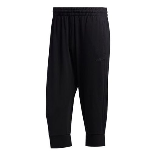 adidas M E Lwft 34 Pnt Knit Sports Pants Black FQ9301