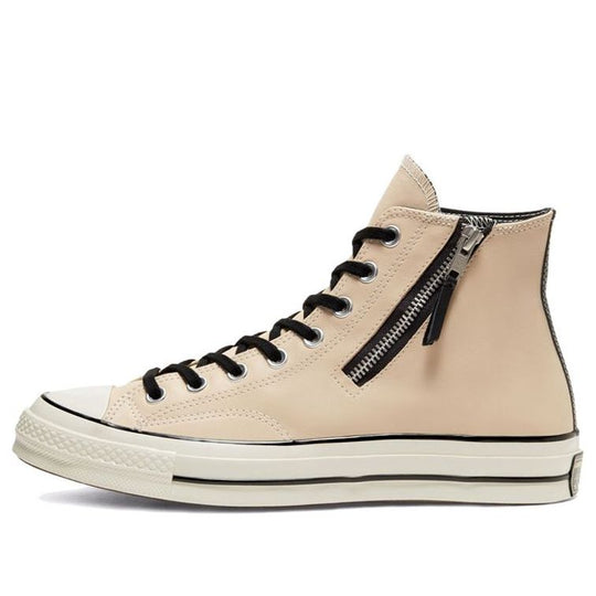 Converse Leather Side Zip Chuck 1970s 166722C