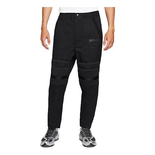 Men's Nike Casual Sports Running Training Casual Long Pants/Trousers Black DD5914-010