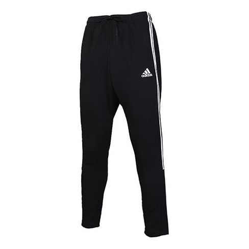 adidas Stripe Printing Training Sports Long Pants Black DT9901