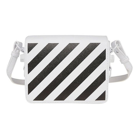 OFF-WHITE Diagonal Flap Bag 'White' OWNA011S194230670110 Shoulder Bags - KICKSCREW