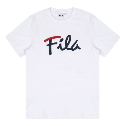 FILA Minimalistic logo Short Sleeve White Version FS2RSB2003X_OWH