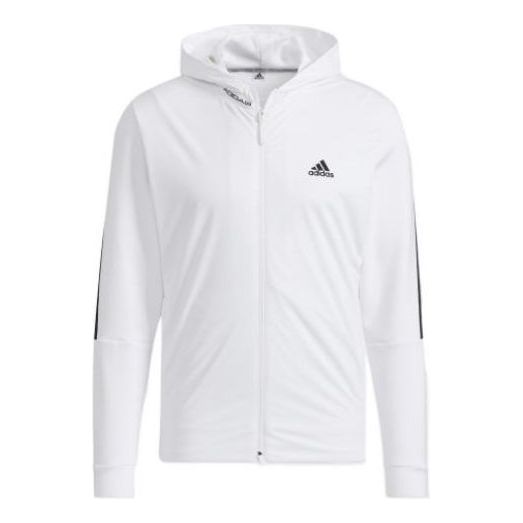 adidas Long Sleeves Hooded Jacket White HA3276