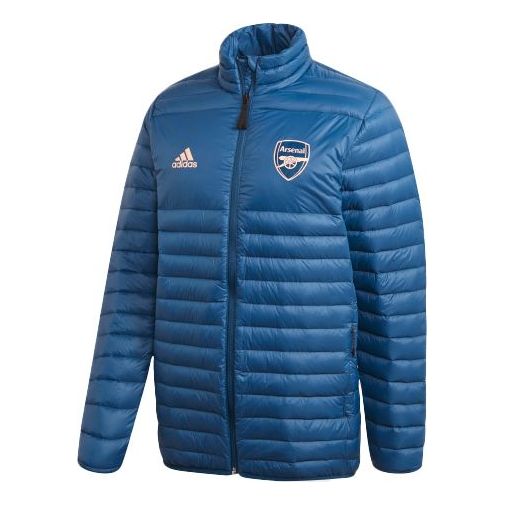 verden Blæse Tørke adidas Arsenal Soccer/Football Sports Down Jacket Navy Blue FQ6911 - KICKS  CREW
