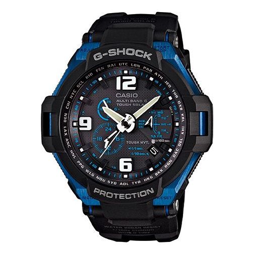 CASIO Waterproof Sports Sapphire Crystal Solar Powered Mens Black GW-4000-2A Watches - KICKSCREW
