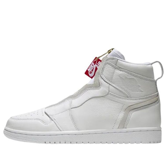 (WMNS) Air Jordan 1 Retro High Zip 'White' AQ3742-116 Retro Basketball Shoes  -  KICKS CREW