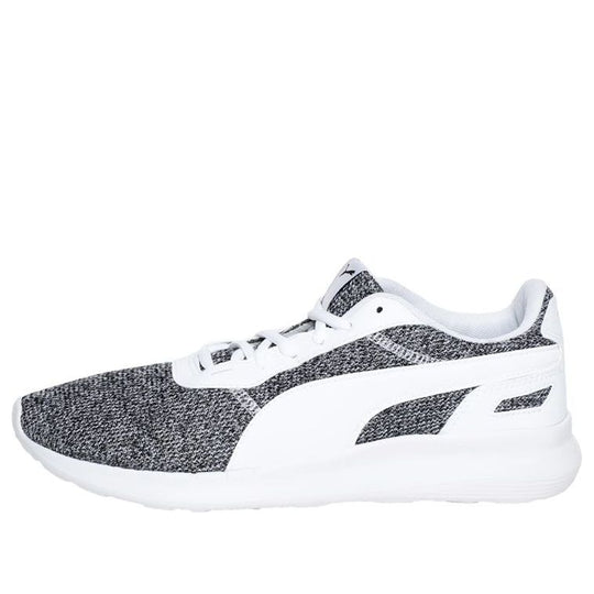 PUMA St Activate Heather Low Top Running Shoes Black/White 369379-02