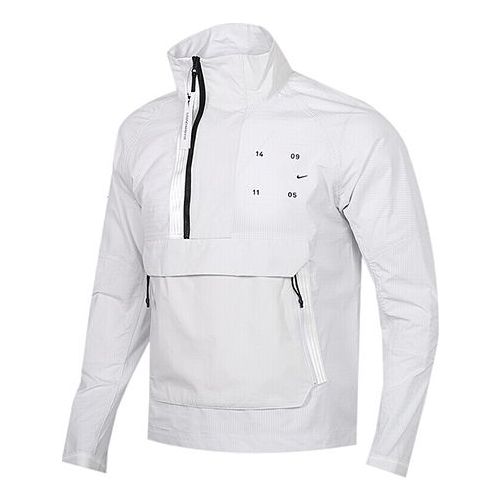 Nike SPORTSWEAR TECH PACK Woven Storm Jacket Silver Gray White CK0711 ...