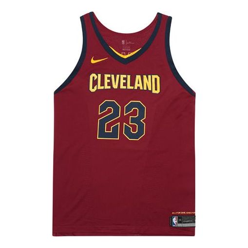 Nike LeBron James #23 Cleveland Cavaliers Icon Edition Authentic NBA Jersey Red