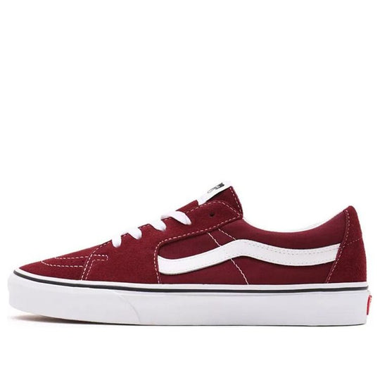 Vans SK8-Low Breathable Non-Slip Wear-resistant Low Tops Casual Skateboarding Shoes Red VN0A4UUK5U7