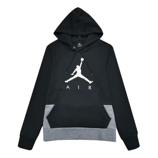 Men's Air Jordan Brand Fleece Hooded Pullover Black BQ1431-010