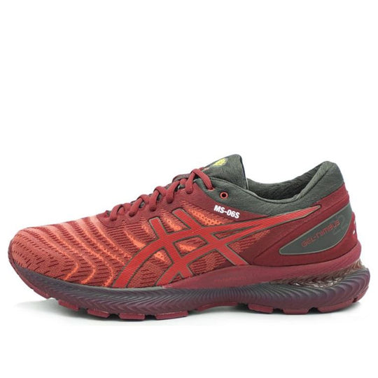 Asics Gel-Nimbus 22 Series Low Tops Shoe Red 1011B286-600 Marathon Running Shoes/Sneakers  -  KICKS CREW