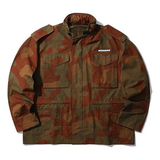 OFF-WHITE Camouflage Cotton Oversize Field Jacket 0MEL010S203620209900 Jacket - KICKSCREW